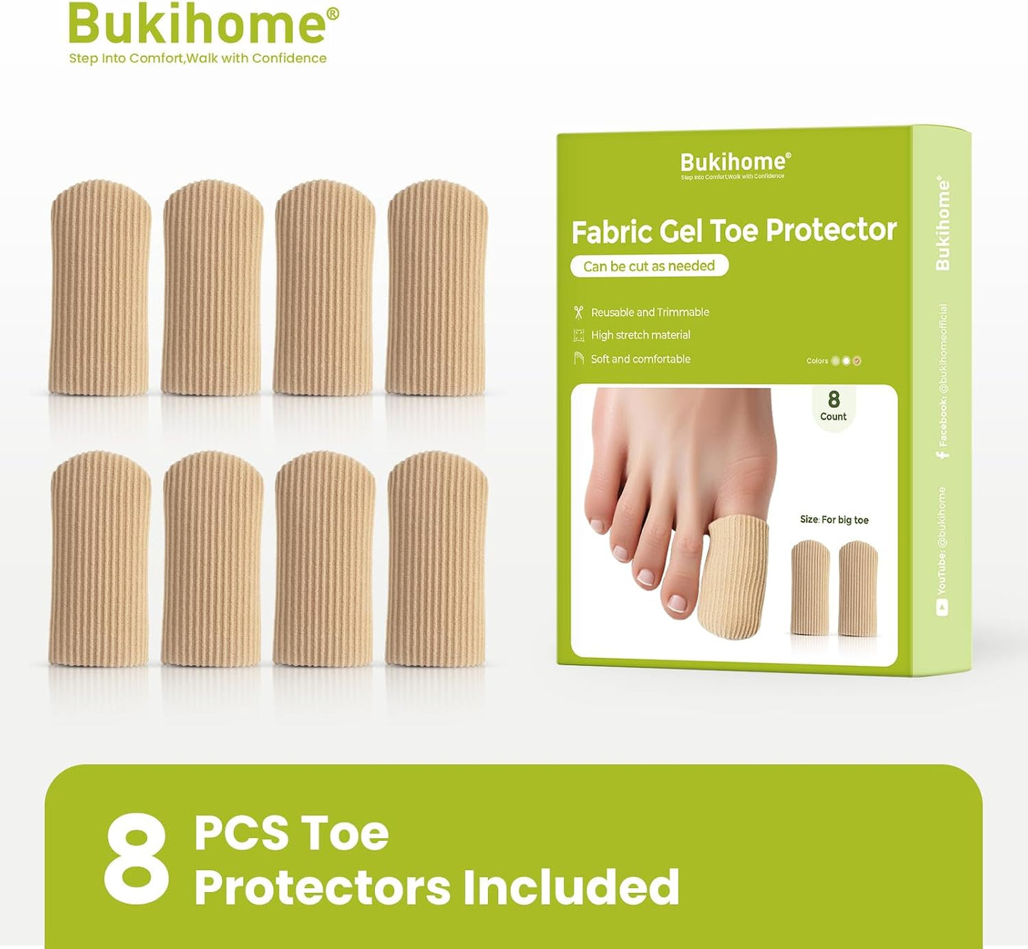 Silicone Toe Caps