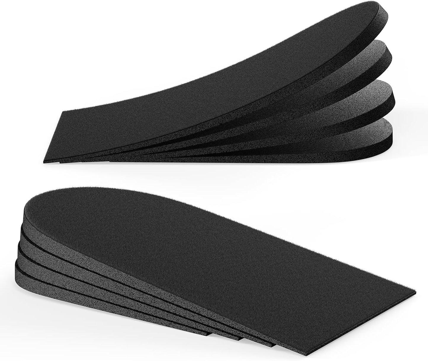 Adjustable Heel Lift Inserts for Shoes, Black