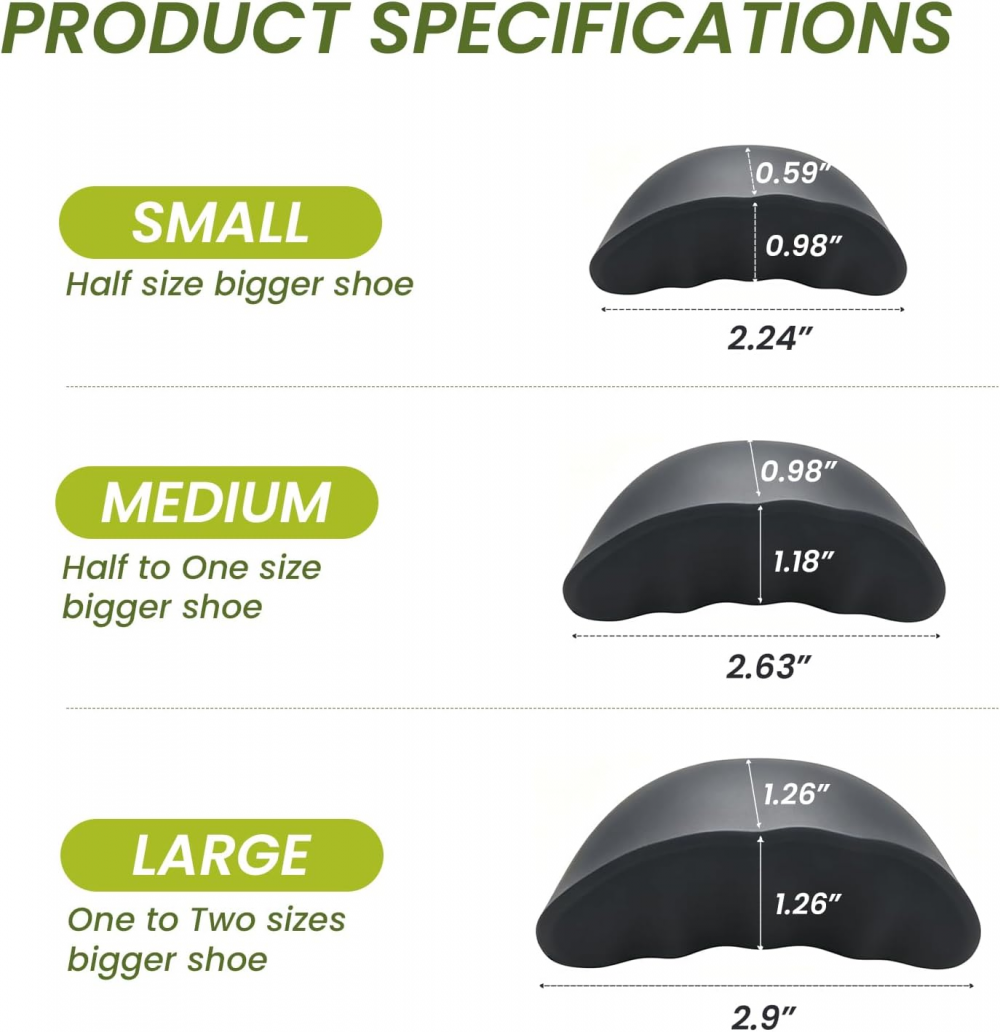 Bukihome Shoe Filler Insert