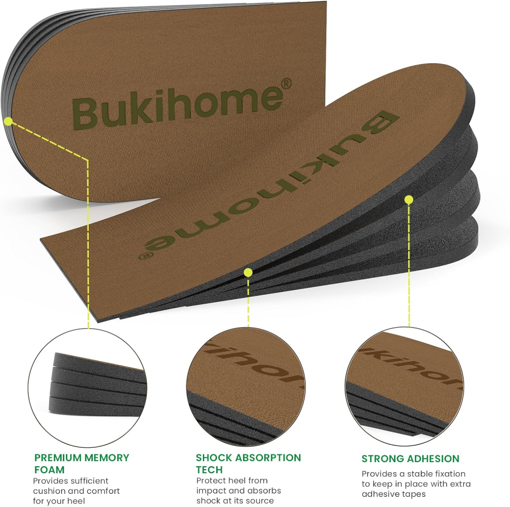 Adjustable Heel Lift Inserts for Shoes