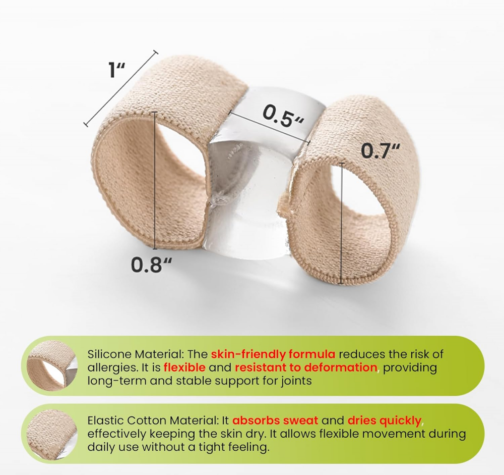Bukihome Toe Separators Bunion Corrector