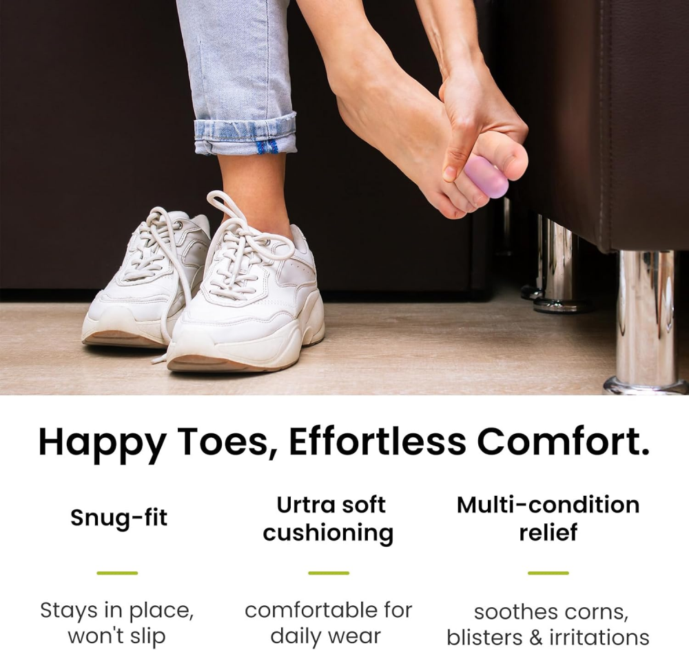 Bukihome Silicone Toe Protectors