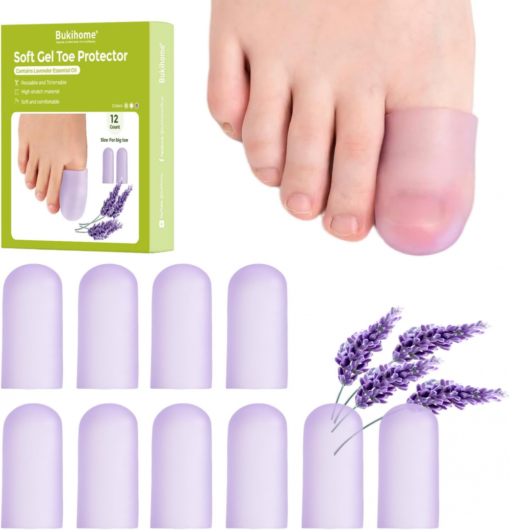 Bukihome Silicone Toe Protectors