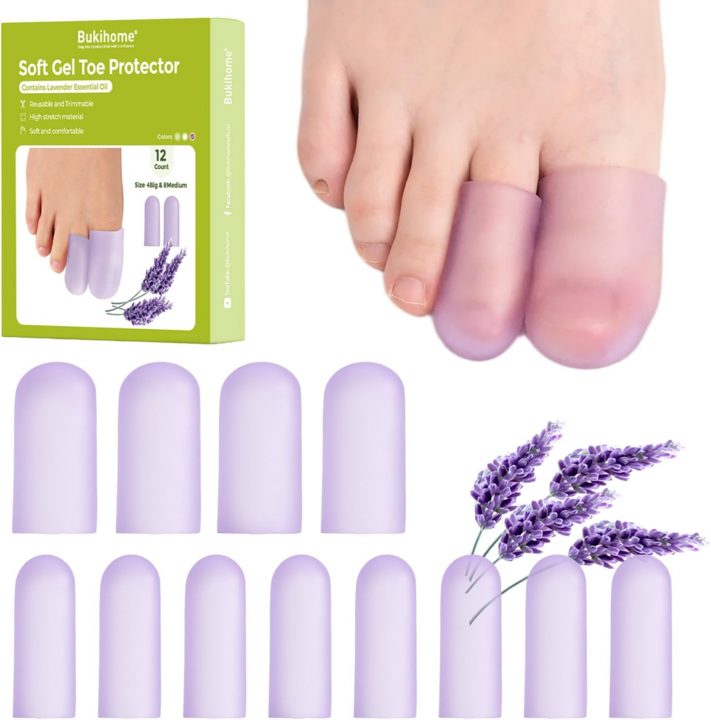 Bukihome Silicone Toe Protectors