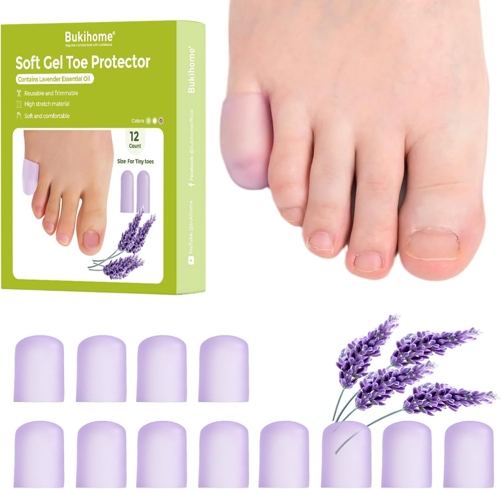 Bukihome Silicone Toe Protectors