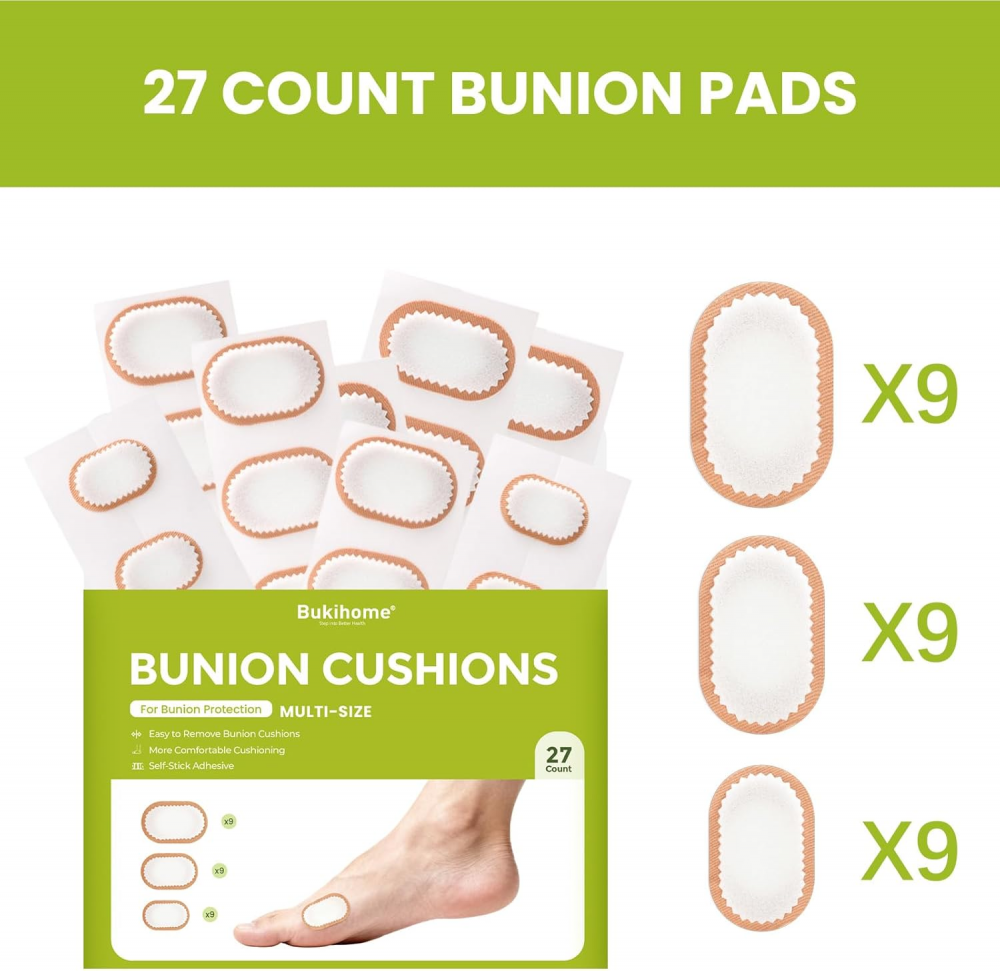 Bukihome Foam Bunion Cushion