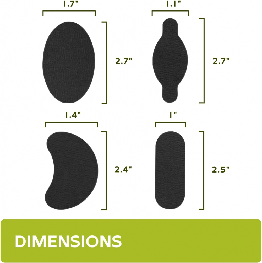 Bukihome Moleskin Blister Pads