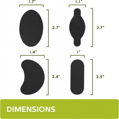 Bukihome Moleskin Blister Pads
