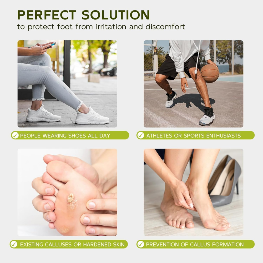 Bukihome Moleskin Blister Pads