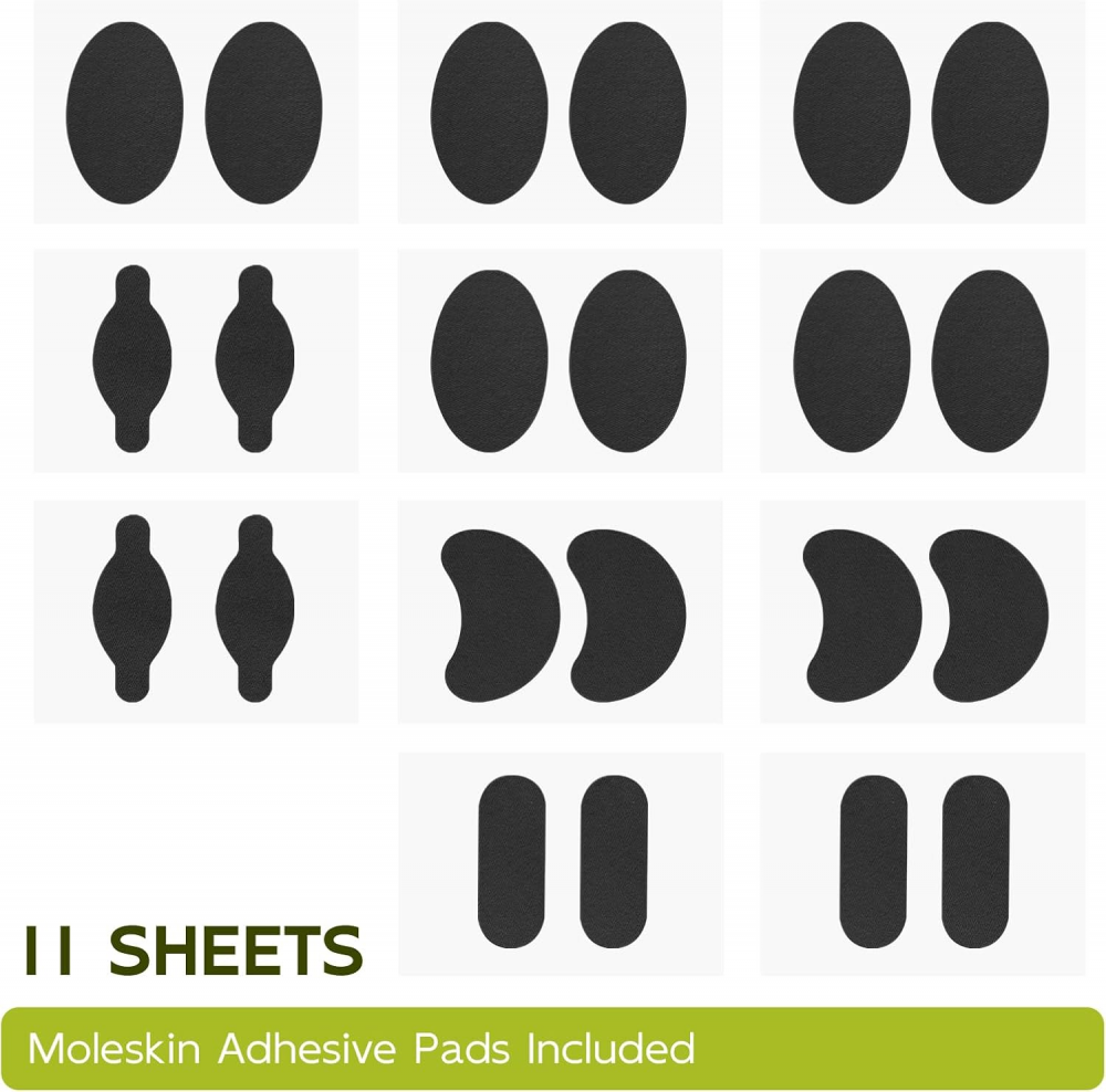 Bukihome Moleskin Blister Pads