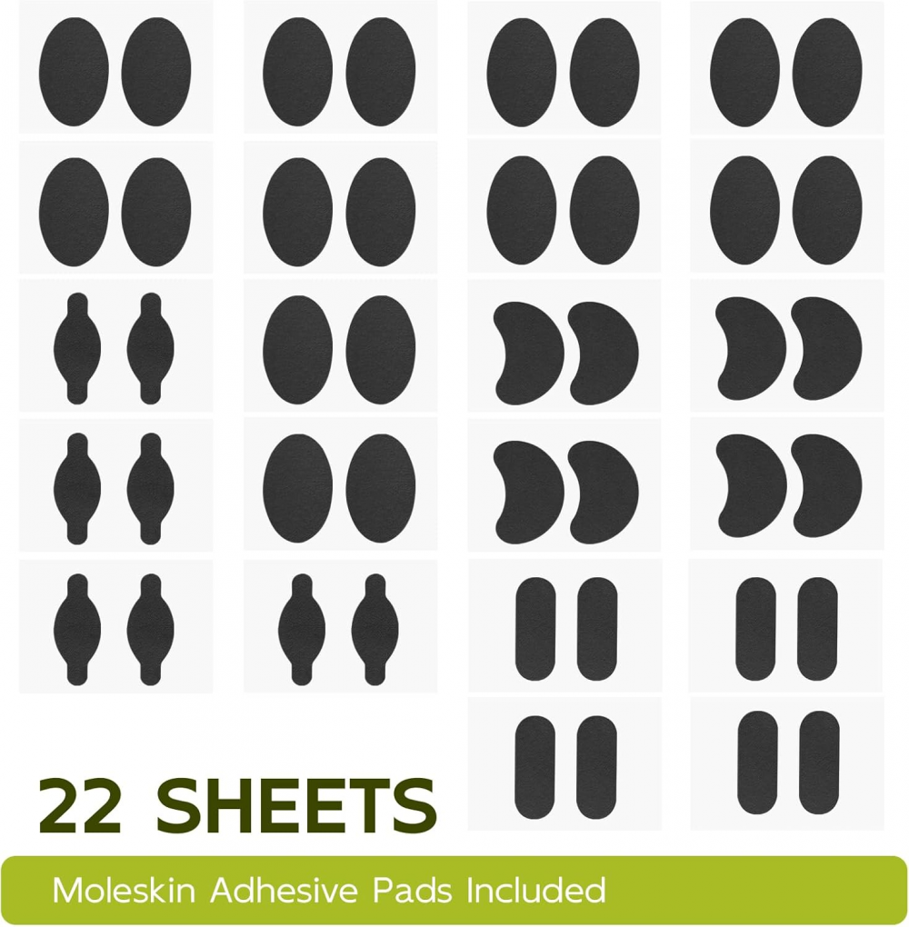 Bukihome Moleskin Blister Pads