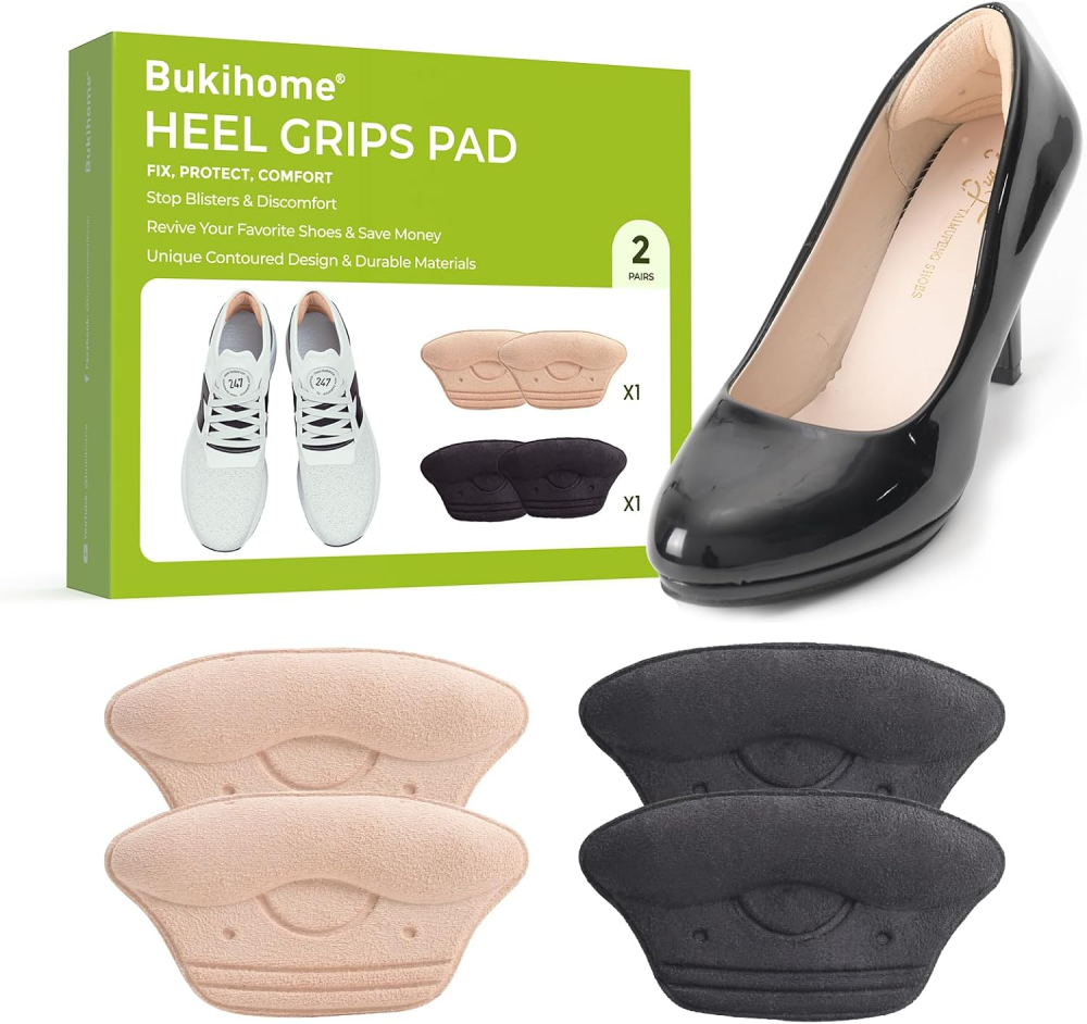 Bukihome Heel Grips Pads
