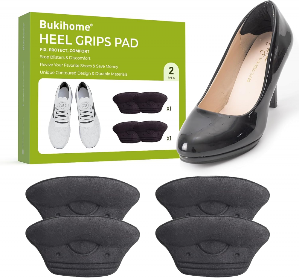 Bukihome Heel Grips Pads