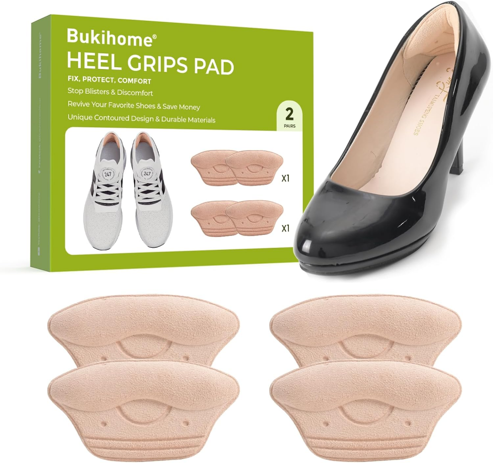 Bukihome Heel Grips Pads