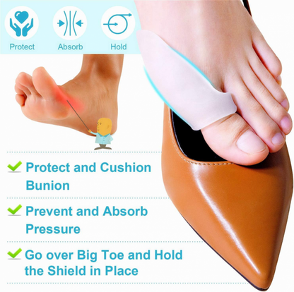 Bukihome 6 Pack Gel Bunion Shield