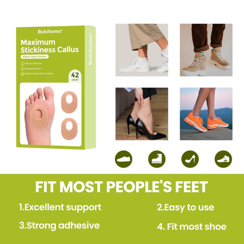 Bukihome Callus Cushions for Foot Bottom