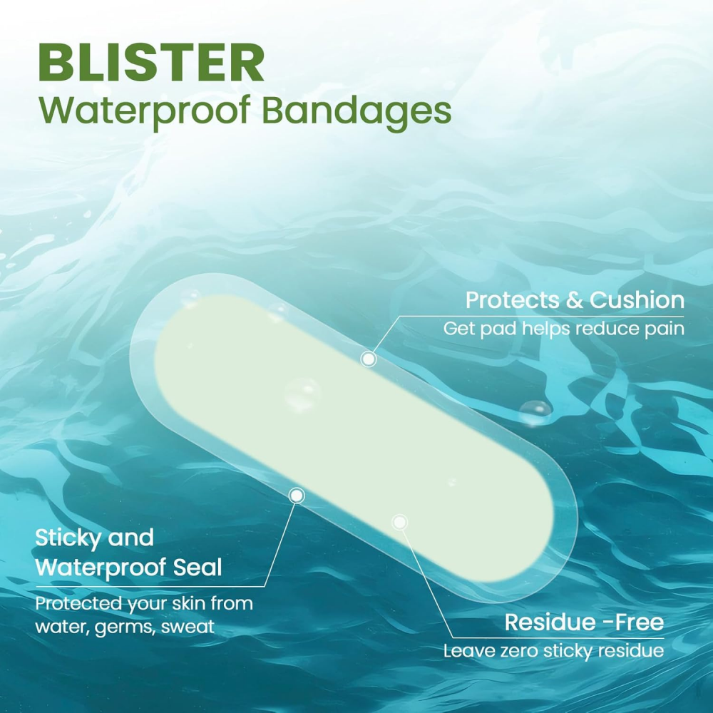 Bukihome Gel Hydrocolloid Bandage Pads