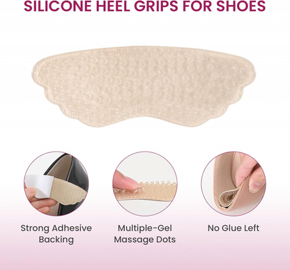 Bukihome Gel Heel Grips 3 Pairs