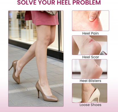 Bukihome Gel Heel Grips 3 Pairs