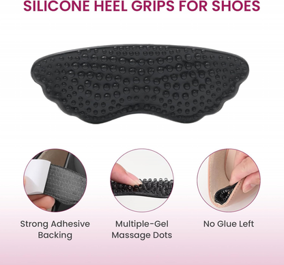 Bukihome Gel Heel Grips 3 Pairs