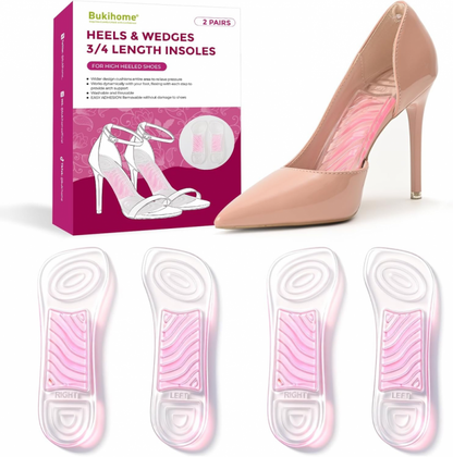3/4 High Heels Inserts (Women's 6-10)