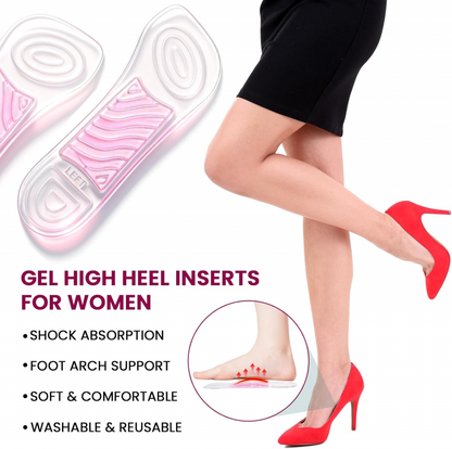 3/4 High Heels Inserts (Women's 6-10)
