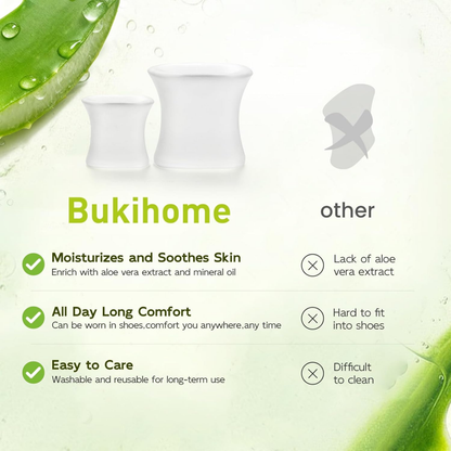 Bukihome 12 Pack Gel Toe Separators
