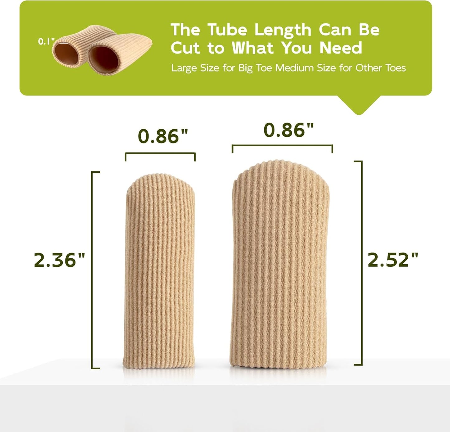 Bukihome 8 PCS Toe Protectors