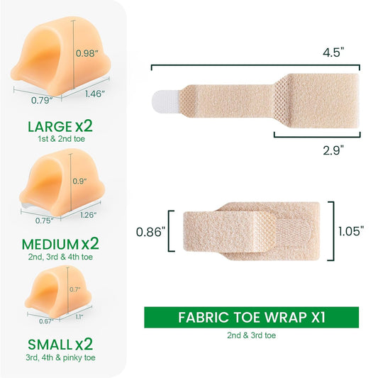 Bukihome Hammertoe Corrector Toe Wrap
