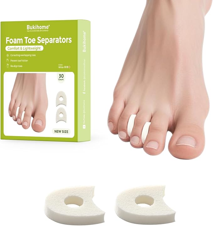 Bukihome Foam Toe Separators